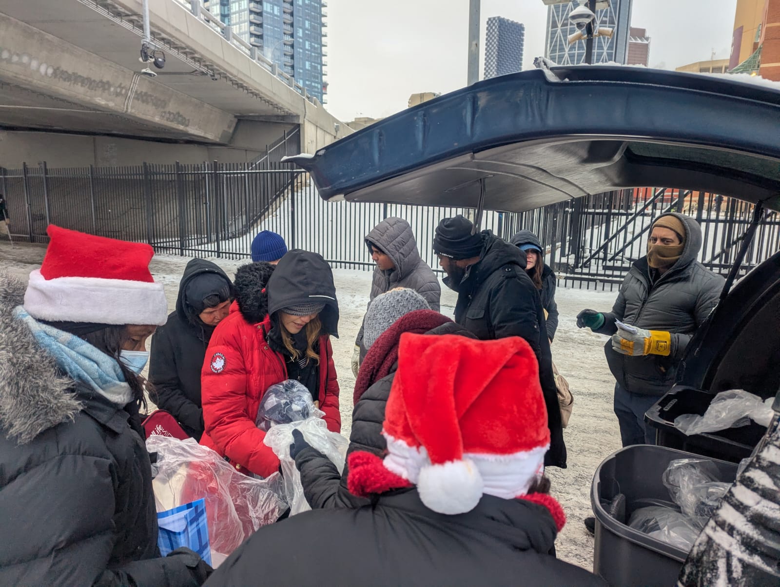 Giving to the Homeless