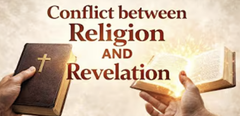 Conflict between Religion and Revelation